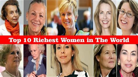 قائمة أغنى نساء بالعالم