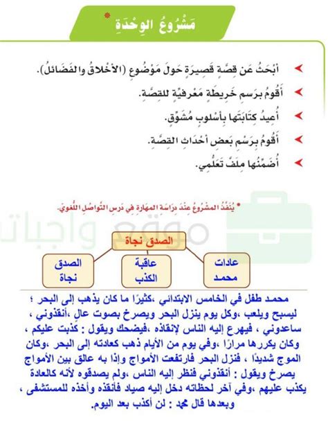 قصة قصيرة عن الاخلاق والفضائل خامس ابتدائي