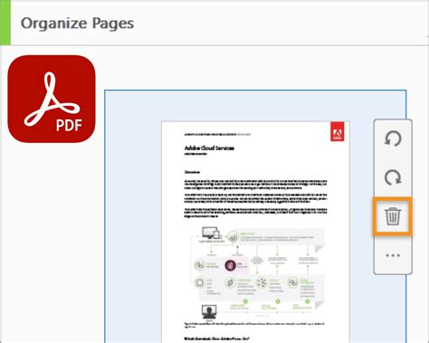 كيفية حذف اوراق من pdf