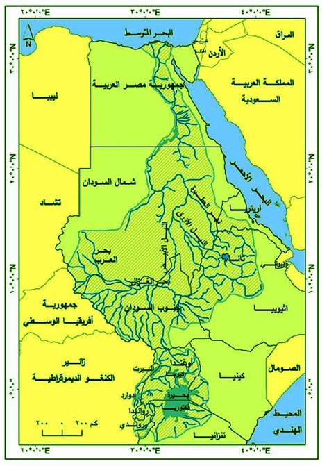 ماهي الدول التي يجري فيها نهر النيل