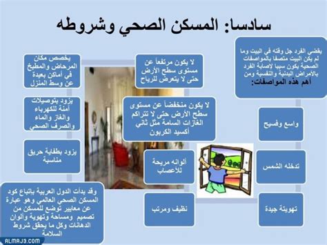 مطوية عن المسكن الصحي