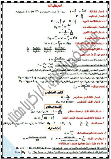 منهج الفيزياء للصف الثالث الثانوى 2018 pdf