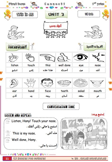 منهج تعليم اللغه الانجليزيه للصف الاول الابتداءي pdf