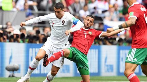 من هو رجل المباراة بين المغرب والبرتغال