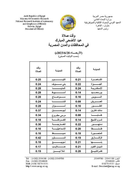 موعد صلاة عيد الاضحى في قطر 2023