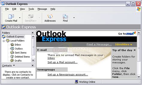 マイクロソフト outlook express ダウンロード