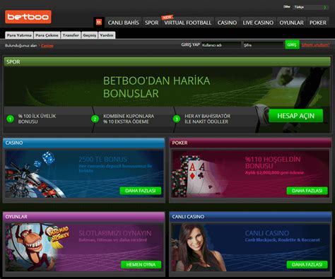 ﻿Çoklu bahis: Betboo   Online Spor Bahisleri, Online Bahisler, Poker ve