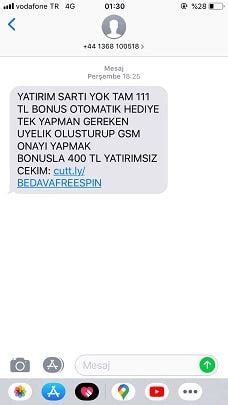 ﻿Bahis sitelerinden gelen mesajlar nasıl engellenir: Bahis Siteleri SMS Engelleme