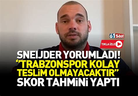 ﻿Bahis tahminleri facebook: Bahis Tahmin   Wesley Sneijder ile Beşiktaş   Trabzonspor