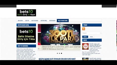 ﻿Best 10 canlı bahis giriş: Best10 Türkiye Giriş   Best 10 Canlı Bahis ve Casino Siteleri