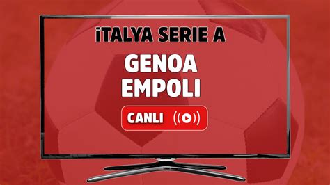 ﻿Canlı futbol bahis: Empoli Genoa Bahis Tahmini Futbol TR