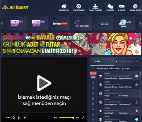 ﻿Casino maç izle: Holiganbet Tv Canlı Maç