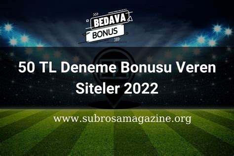 ﻿Hangi bahis sitesi bonus veriyor: Hangi Siteler 50 TL Deneme Bonusu Veriyor? 50 TL Veren