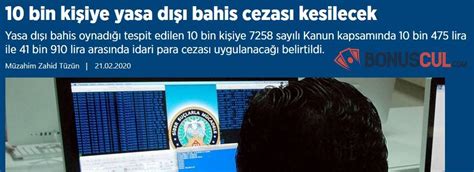 ﻿Illegal bahis oynama cezası: Yasadışı bahis oynamanın cezası ve korunma önlemleri 2021