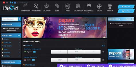 ﻿Piabet piabet spor bahisleri canlı bahis canlı casino oyunları: Piabet Mobil Giriş