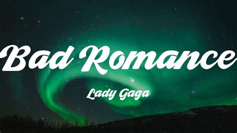 ﻿Poker şarkıları: Lady Gaga   Bad Romance Lyrics (Türkçe Şarkı Sözleri)