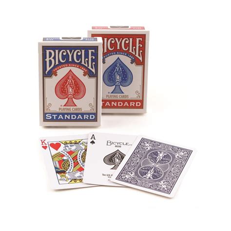 ﻿Poker destesi: Bicycle Standart Poker Iskambil Oyun Kartı (kırmızı)