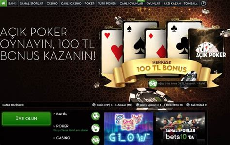 ﻿Poker oynatan bahis siteleri: En yi Türk Poker Siteleri