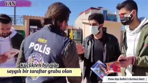 ﻿Sivas yasa dışı bahis: Van polisinden vatandaşa yasa dışı bahis uyarısı   Haberler