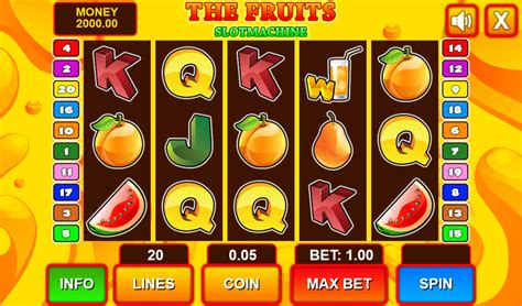 ﻿Slot machine oyunları: The Fruits Meyveli Slot Oyna