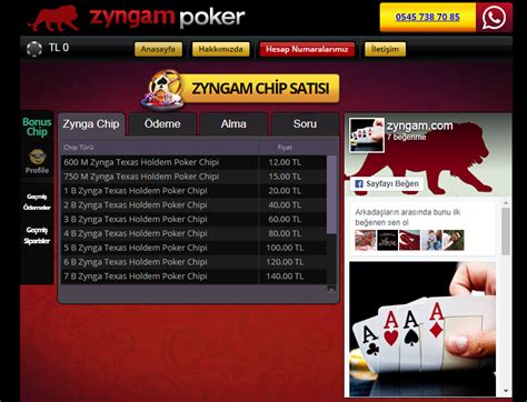 ﻿Texas holdem poker chip satın al: Zynga Chip Satın Alma Platformu   Chip Alma Emri