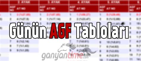 ﻿Yurtdışı bahis tahminleri: AGF Tablosu   at yarışı tjk