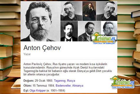 ﻿anton çehov bahis: anton pavloviç çehov kimdir?   en sevilen ve en çok satan