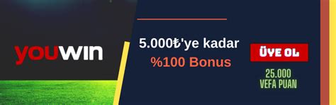 ﻿banka havalesi 50 tl olan bahis siteleri: youwin inceleme   youwin giriş   youwin 1200 bonus