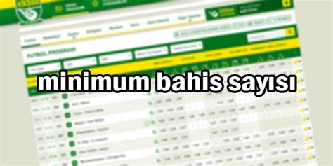 ﻿minimum bahis sayısı: mbs minimum bahis sayısı   betrehberi