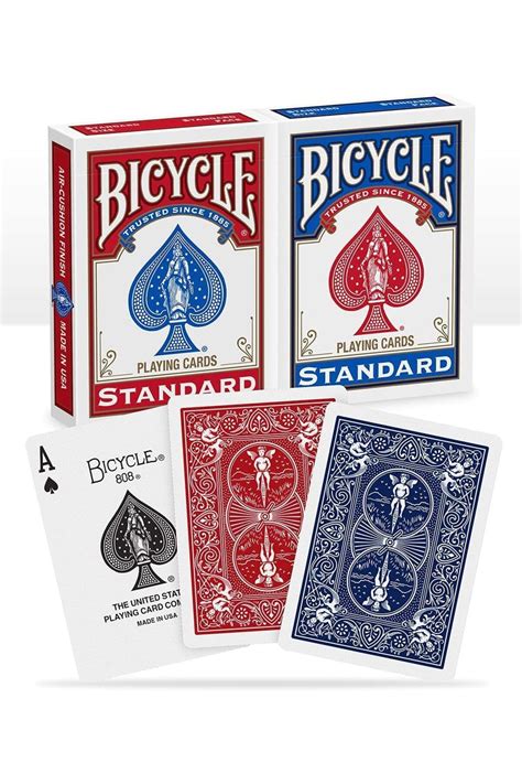 ﻿poker oyun kartları: bicycle standart poker iskambil oyun kartı (kırmızı)