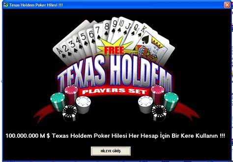 ﻿texas holdem poker hileleri programsız: eski oyun hileleri: texas holdem poker hileleri