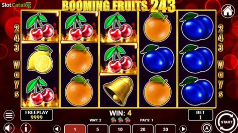  Игровой автомат Booming Fruits 243