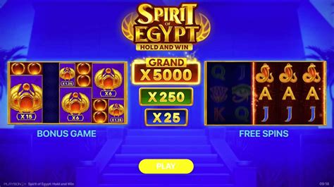  Слот Spirit of Egypt: держи и выигрывай