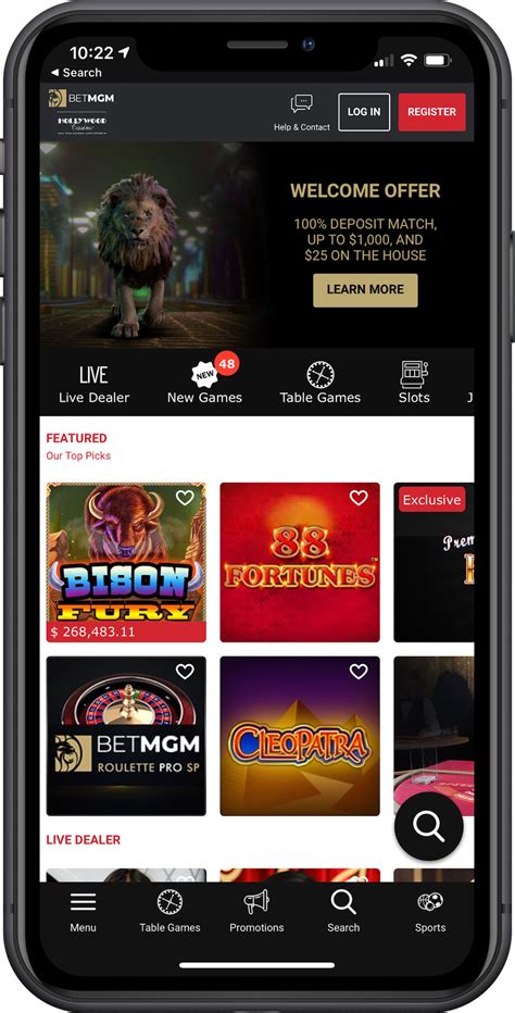  BetMGM Casino - Google Play-дегі нақты ақша қолданбалары.