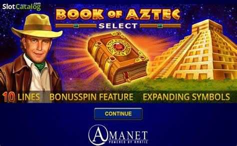  Book of Aztec Select слоту