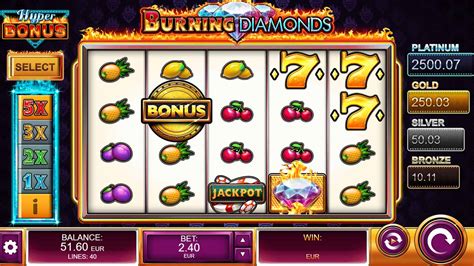  Burning Diamonds Gamble Feature слоту