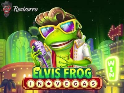  Elvis Frog en la tragamonedas de Las Vegas