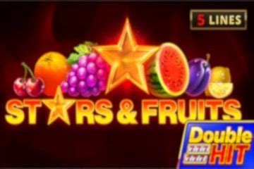  Estrellas y frutas: tragamonedas Double Hit