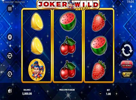  Machine à sous Joker Wild Respin