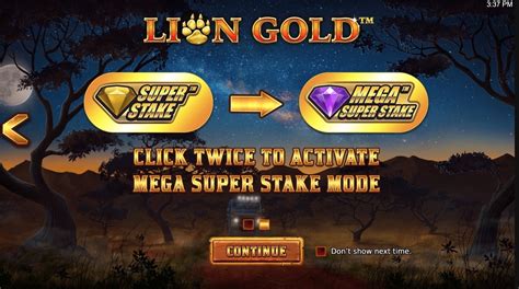  Machine à sous Lion Gold Super Stake