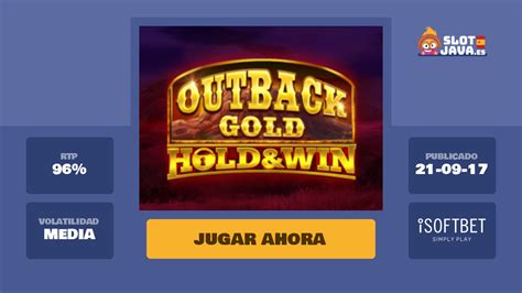  Outback Gold: tragamonedas Hold and Win