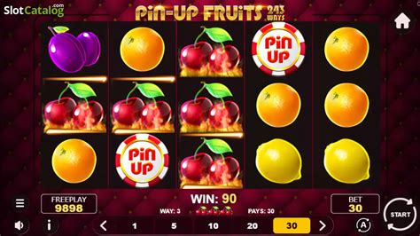  Pin-Up Fruits 243 слоту