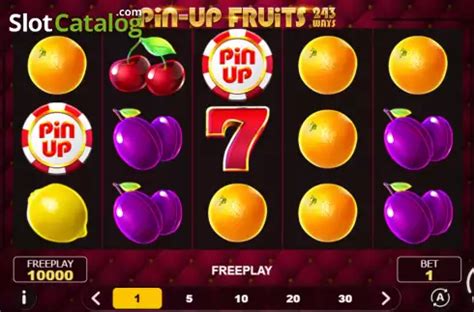  Pin-Up Fruits 243 uyasi