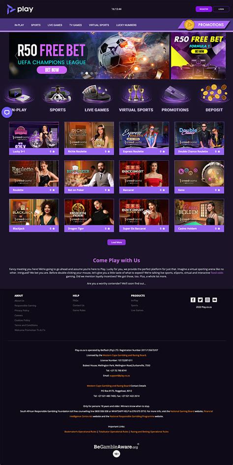  Play.co.za Review Online Casino Sportsbook.