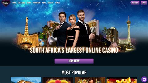  PlayLive Casino Cənubi Afrikanın ən böyük onlayn kazinosu.