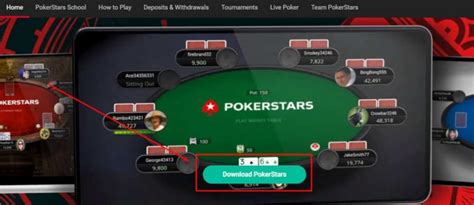  PokerStars Windows wersiýasyny mugt göçürip alýar.