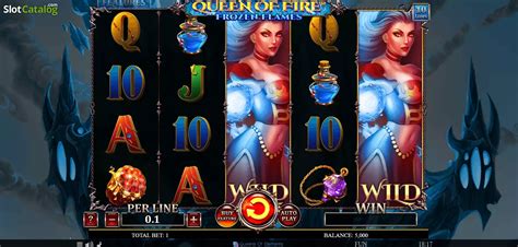  Queen Of Fire - Frozen Flames слоту