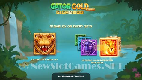  Slot Gator Gold Deluxe Gigablox