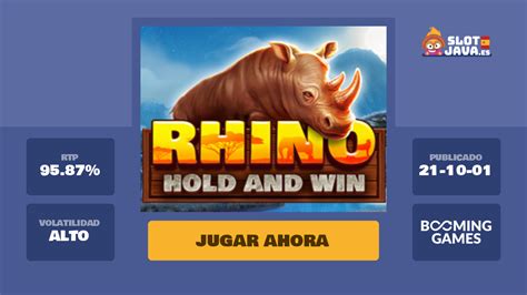  Tragamonedas Rhino Hold and Win