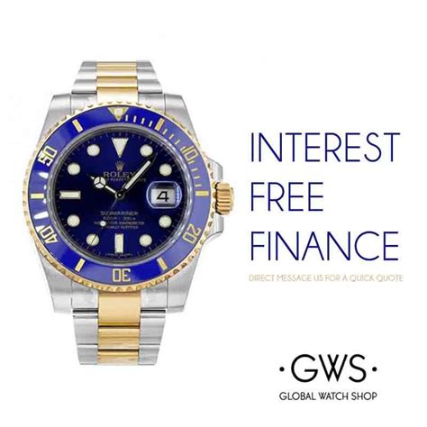 0% Finance Rolex Watches